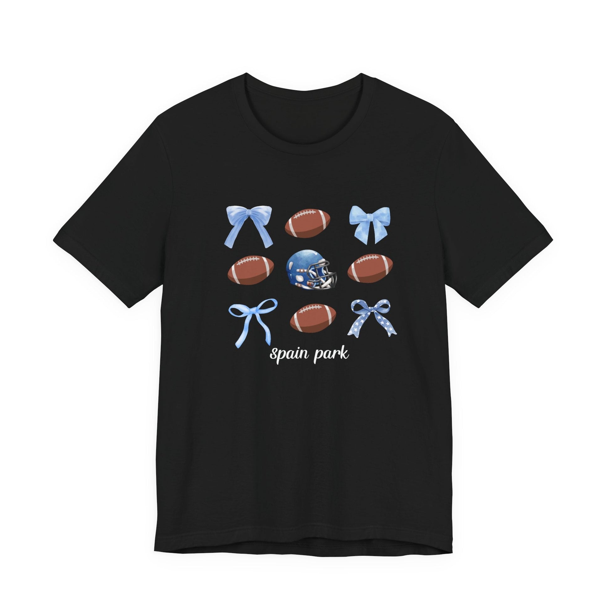 Spain Park - Balls & Bows Unisex Jersey Short Sleeve Tee - joyful