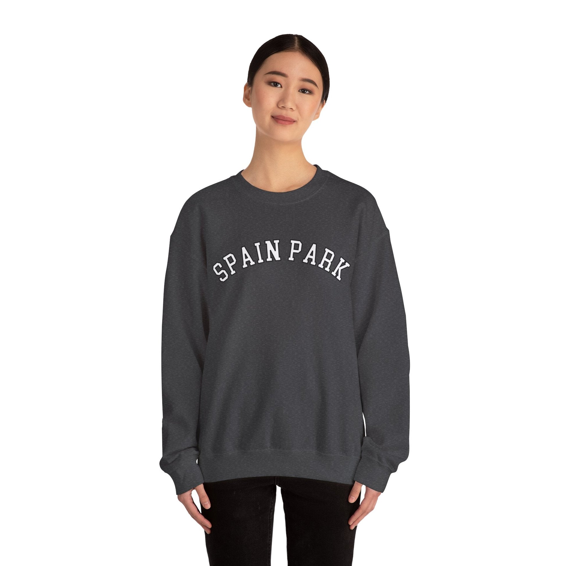Spain Park block Unisex Heavy Blend™ Crewneck Sweatshirt - joyful