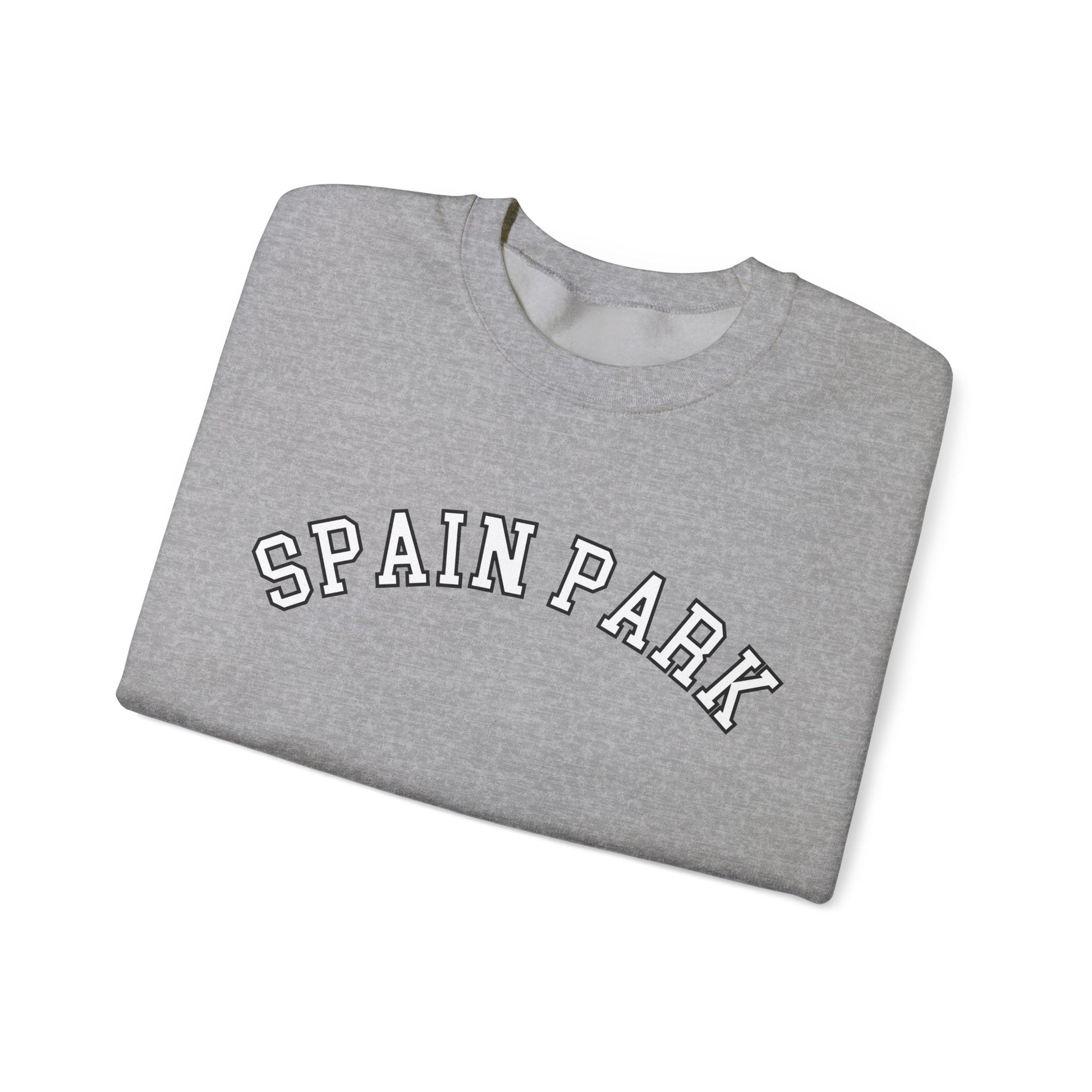 Spain Park block Unisex Heavy Blend™ Crewneck Sweatshirt - joyful