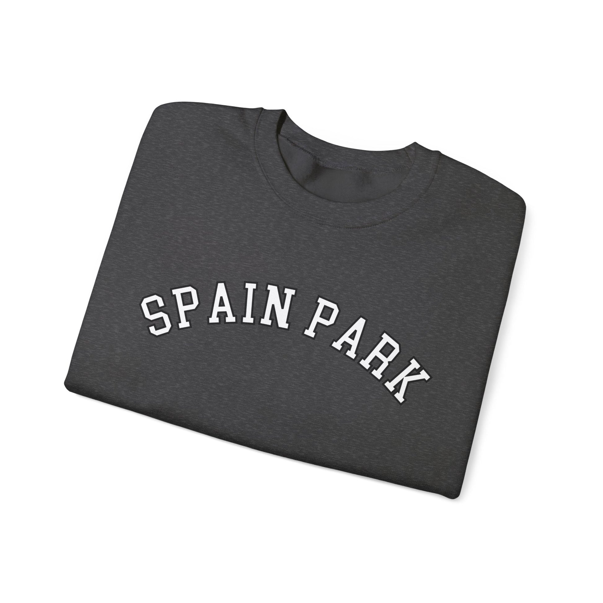 Spain Park block Unisex Heavy Blend™ Crewneck Sweatshirt - joyful