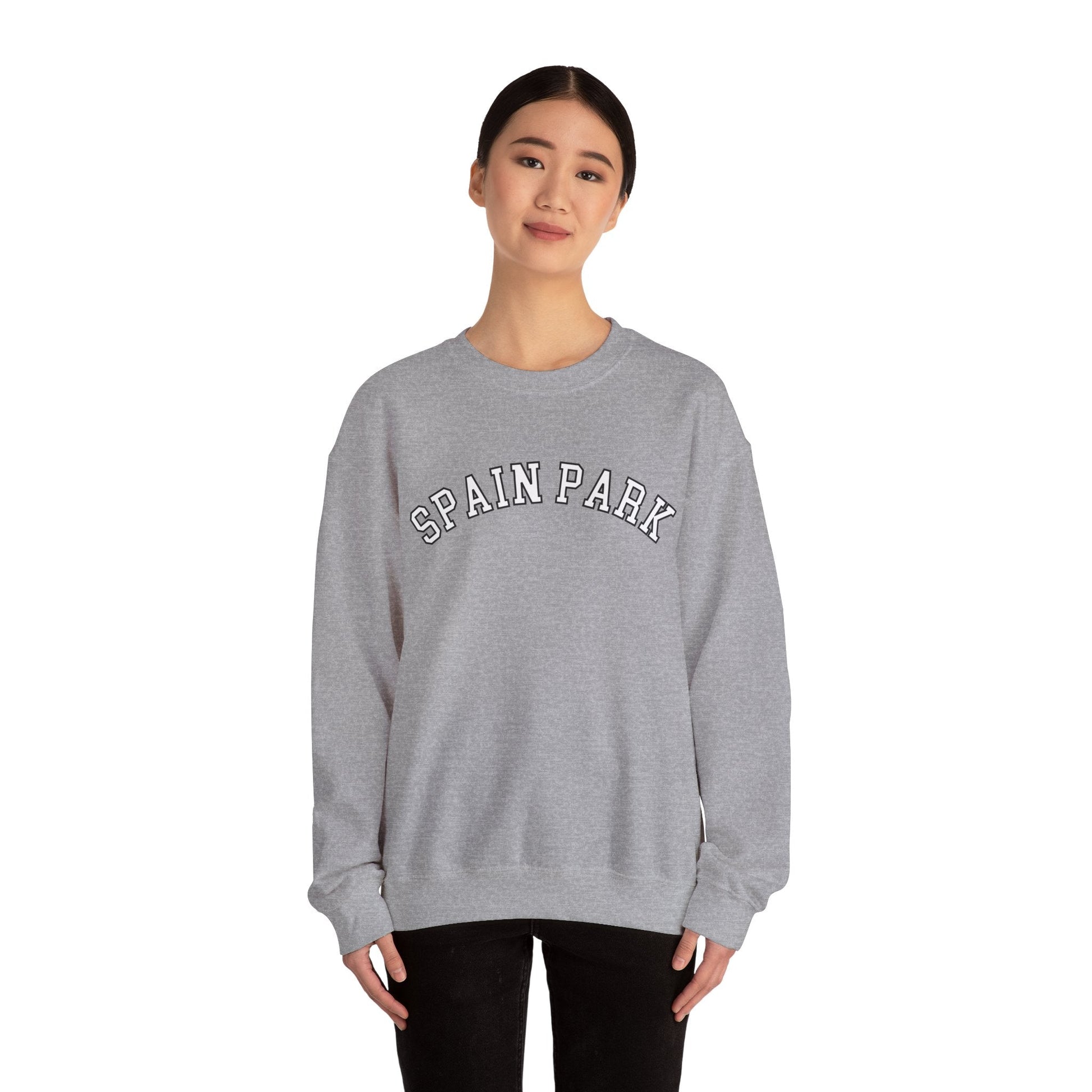 Spain Park block Unisex Heavy Blend™ Crewneck Sweatshirt - joyful