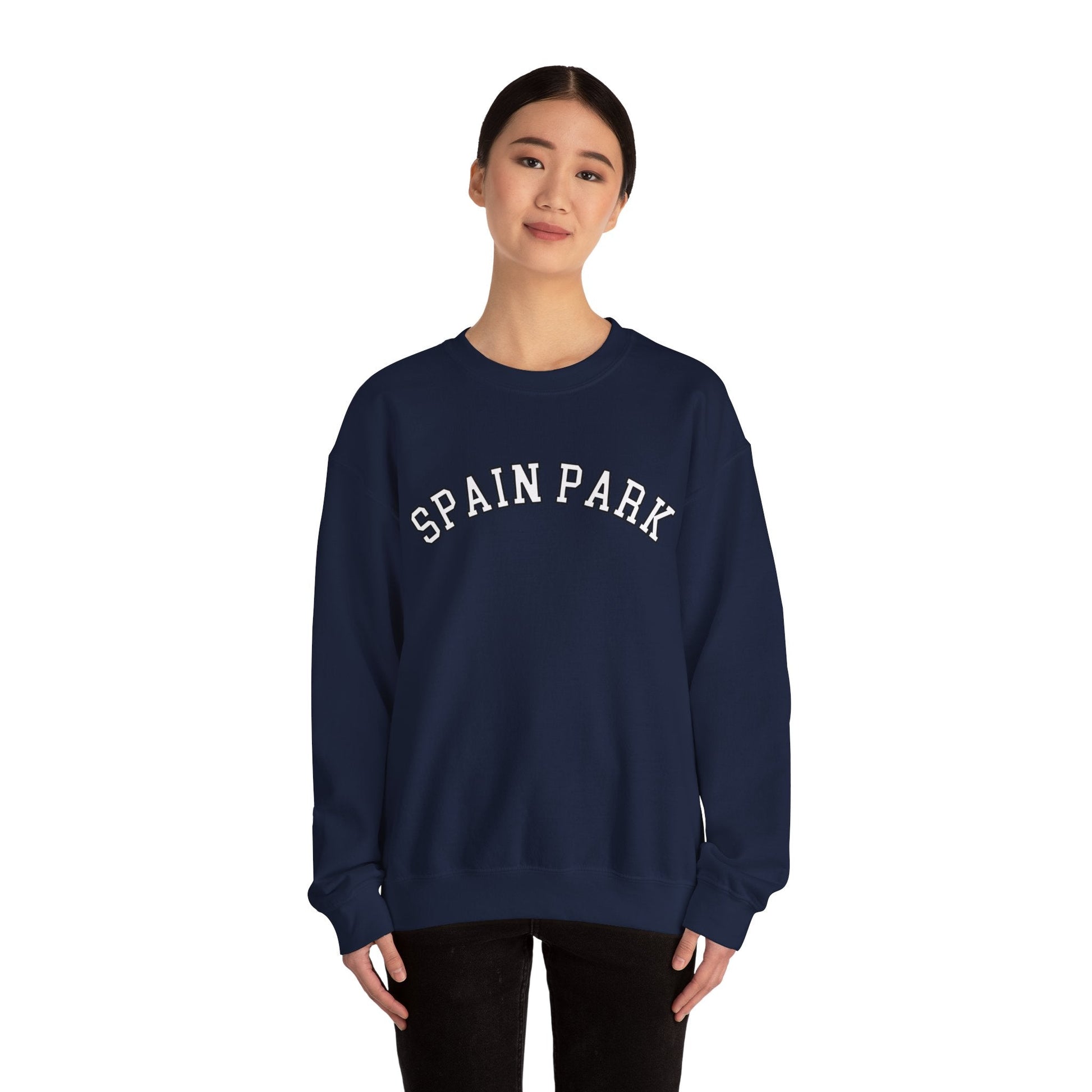 Spain Park block Unisex Heavy Blend™ Crewneck Sweatshirt - joyful