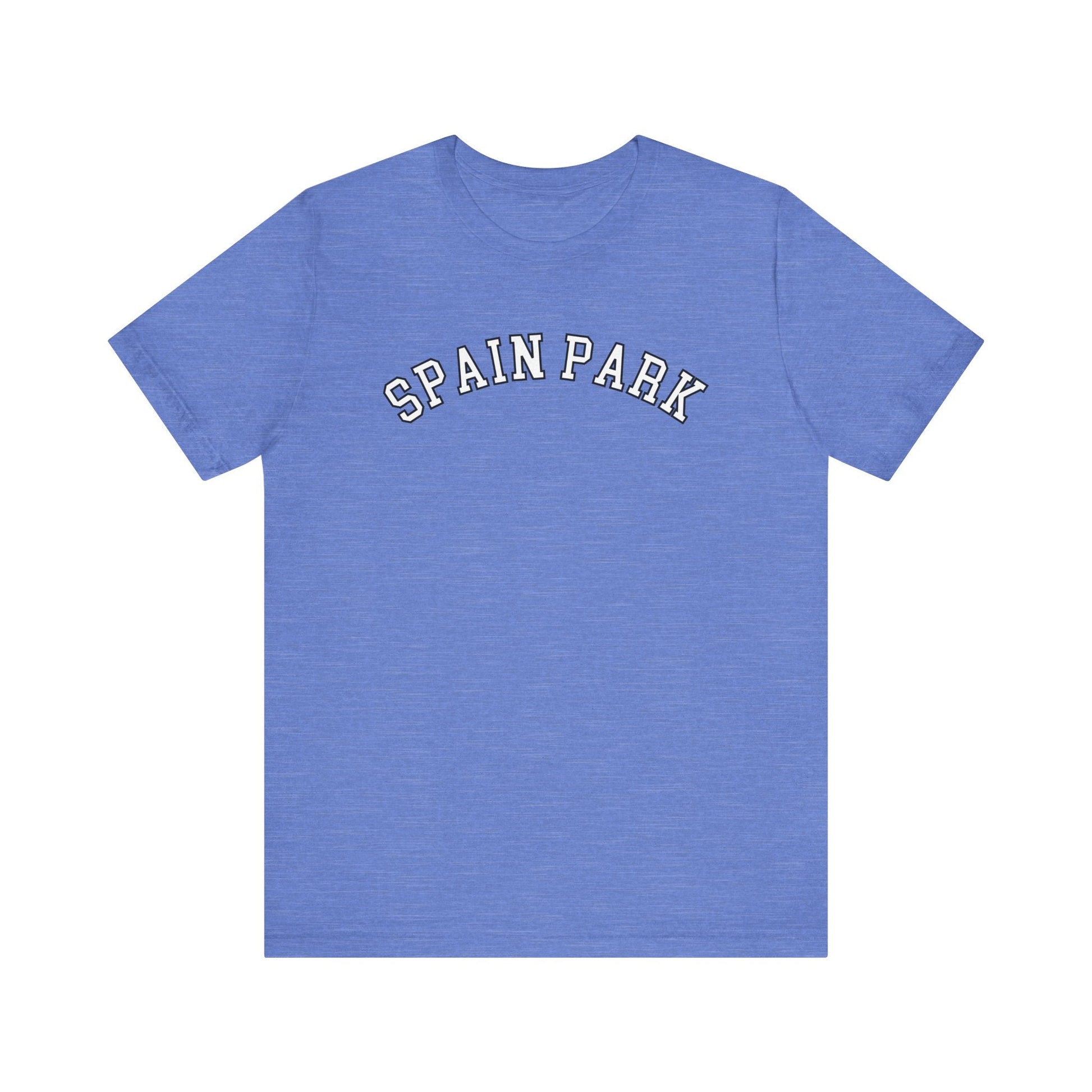 Spain Park block Unisex Jersey Short Sleeve Tee - joyful