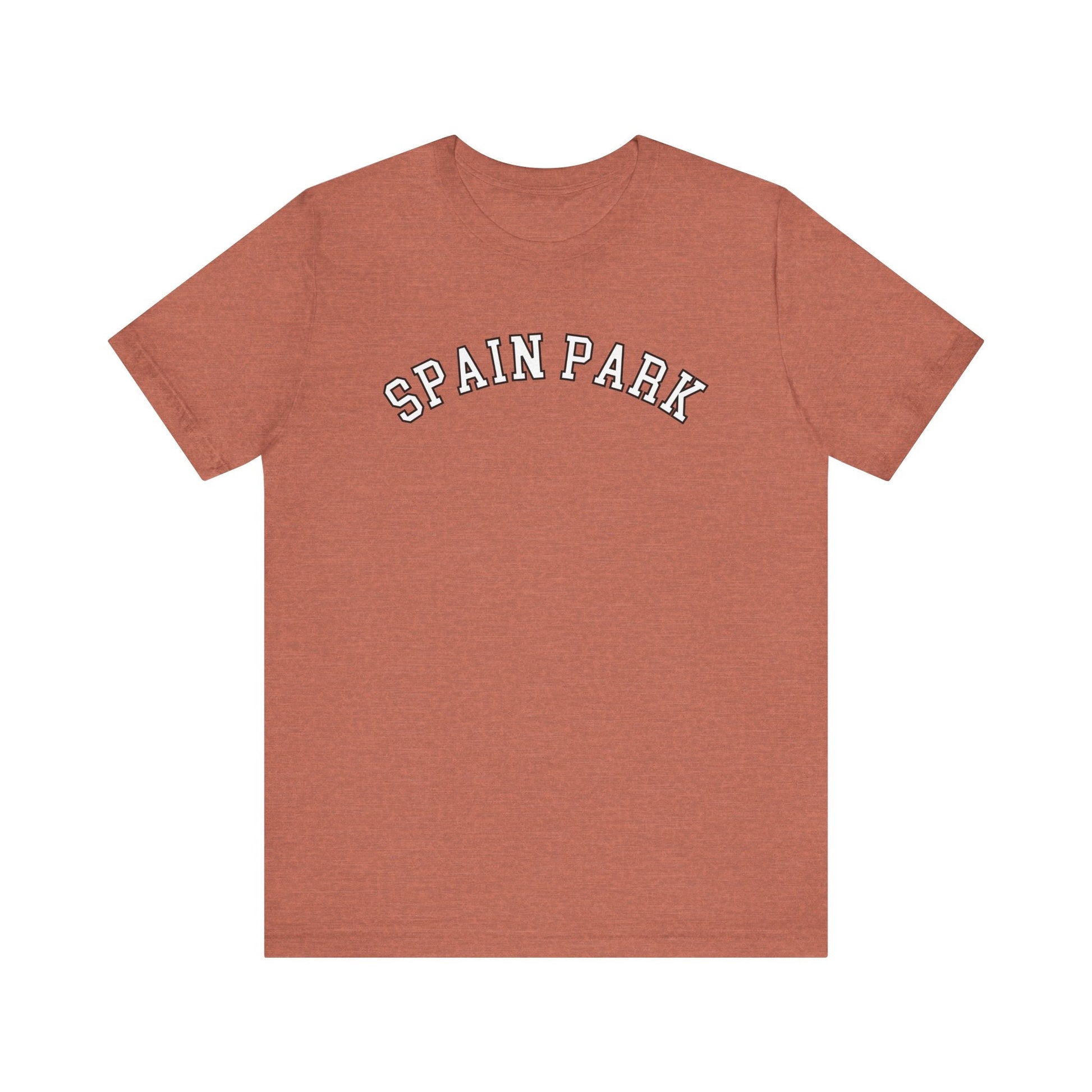 Spain Park block Unisex Jersey Short Sleeve Tee - joyful