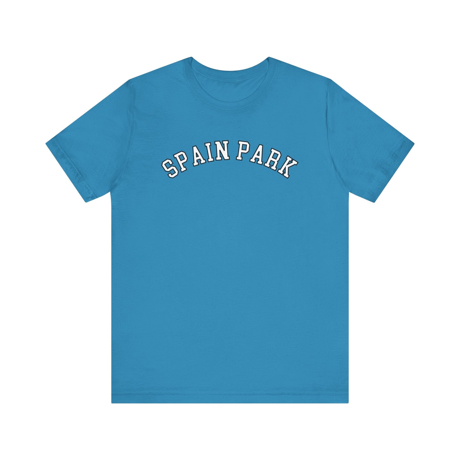Spain Park block Unisex Jersey Short Sleeve Tee - joyful