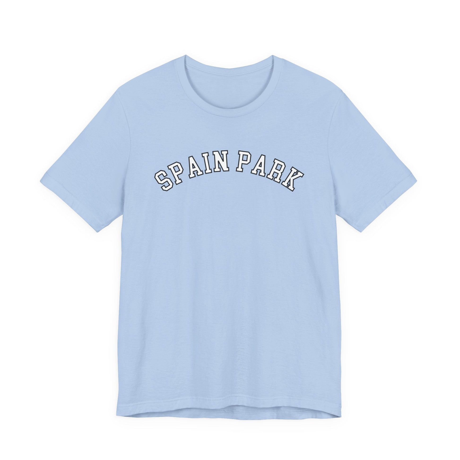 Spain Park block Unisex Jersey Short Sleeve Tee - joyful