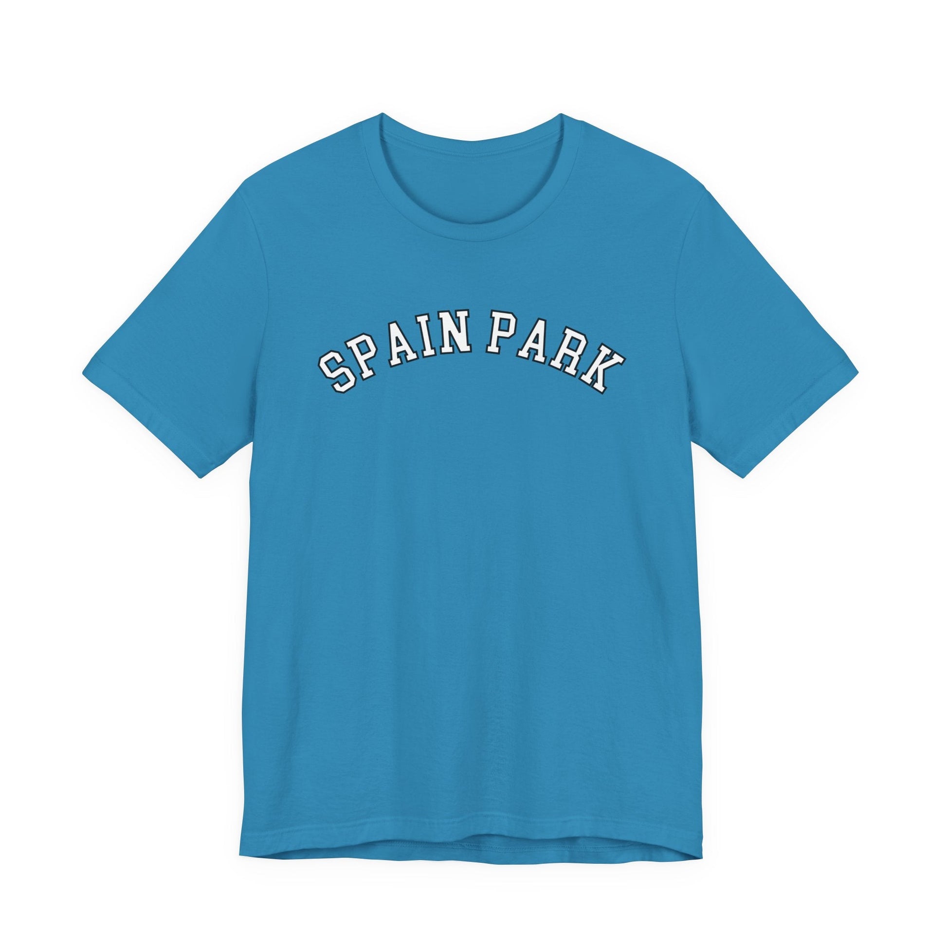 Spain Park block Unisex Jersey Short Sleeve Tee - joyful