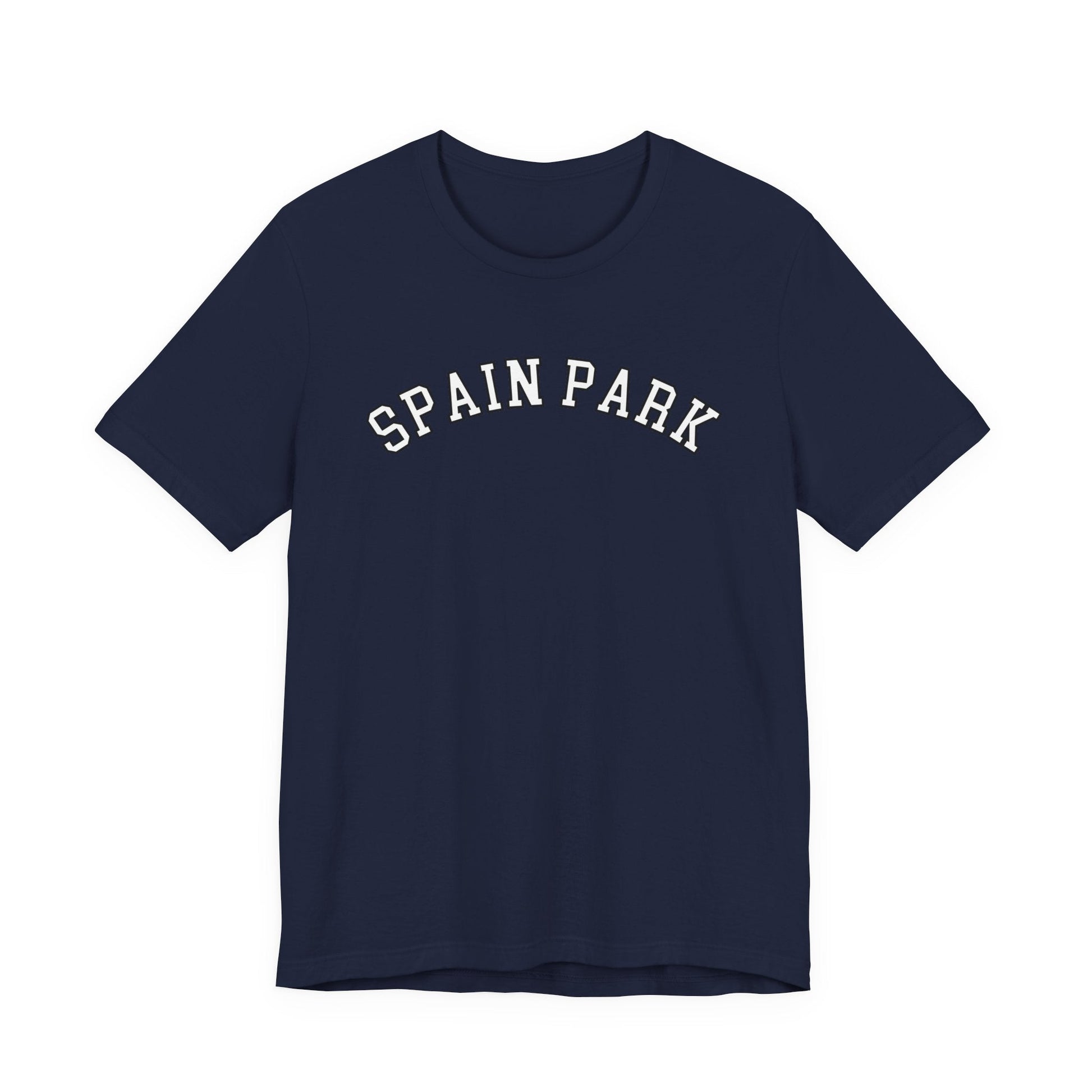 Spain Park block Unisex Jersey Short Sleeve Tee - joyful