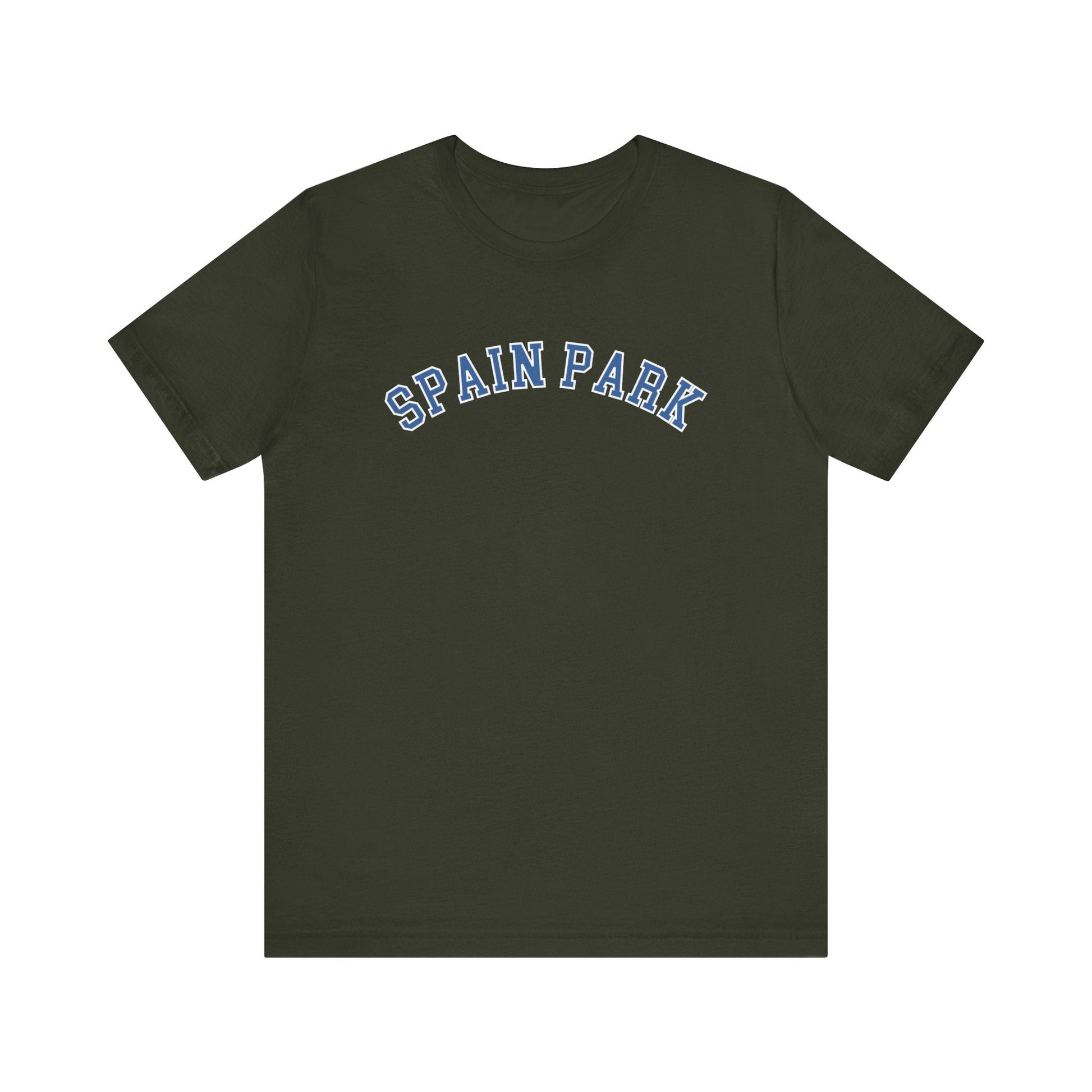 Spain Park block Unisex Jersey Short Sleeve Tee - joyful