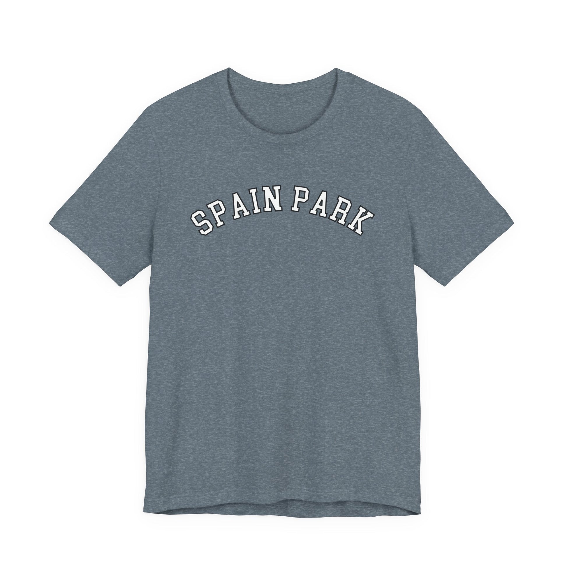 Spain Park block Unisex Jersey Short Sleeve Tee - joyful