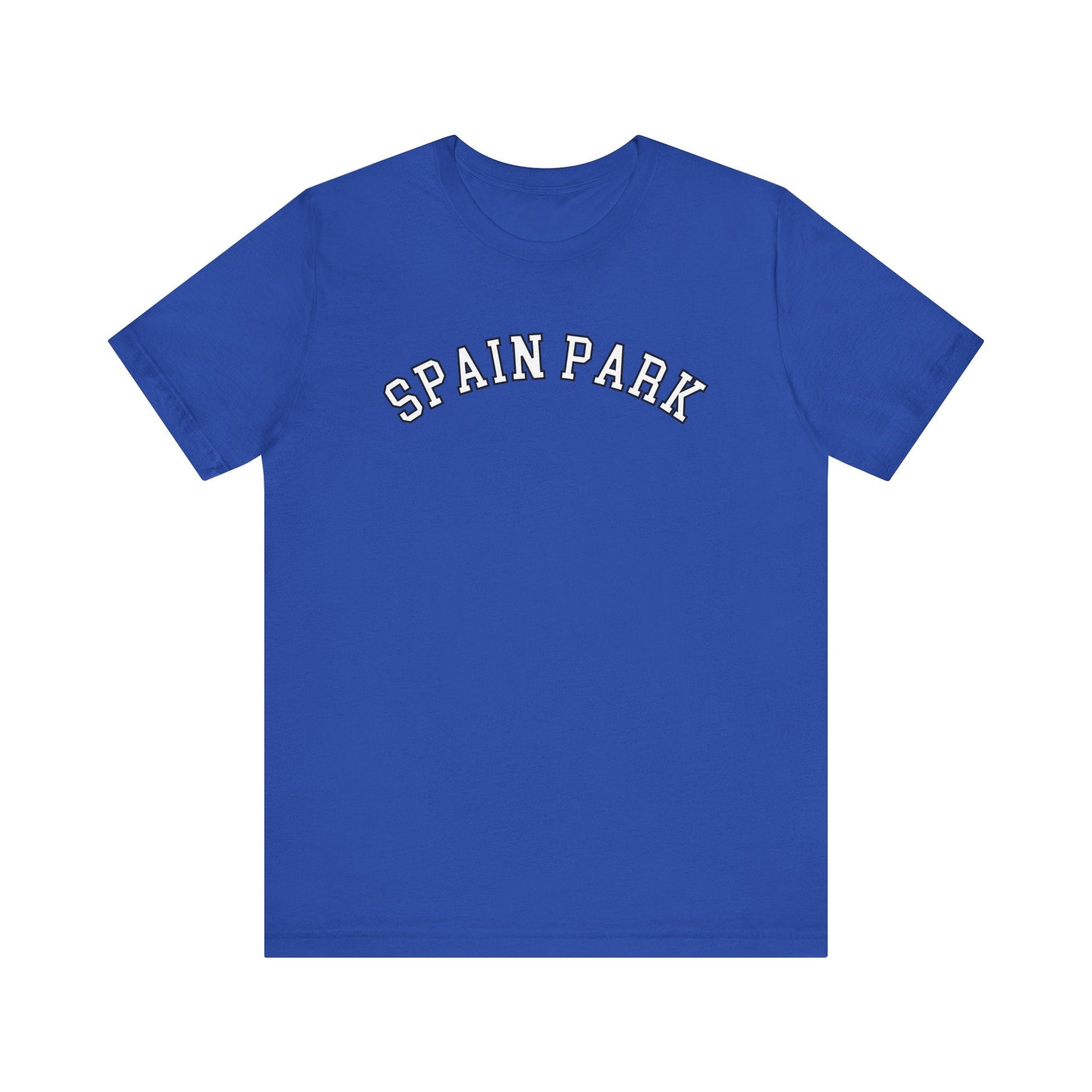 Spain Park block Unisex Jersey Short Sleeve Tee - joyful
