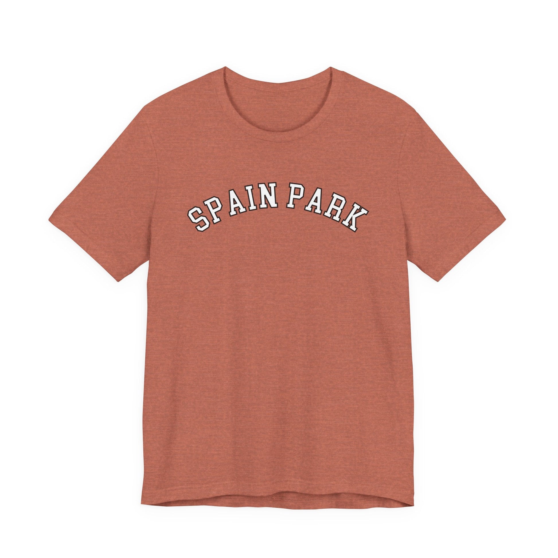 Spain Park block Unisex Jersey Short Sleeve Tee - joyful