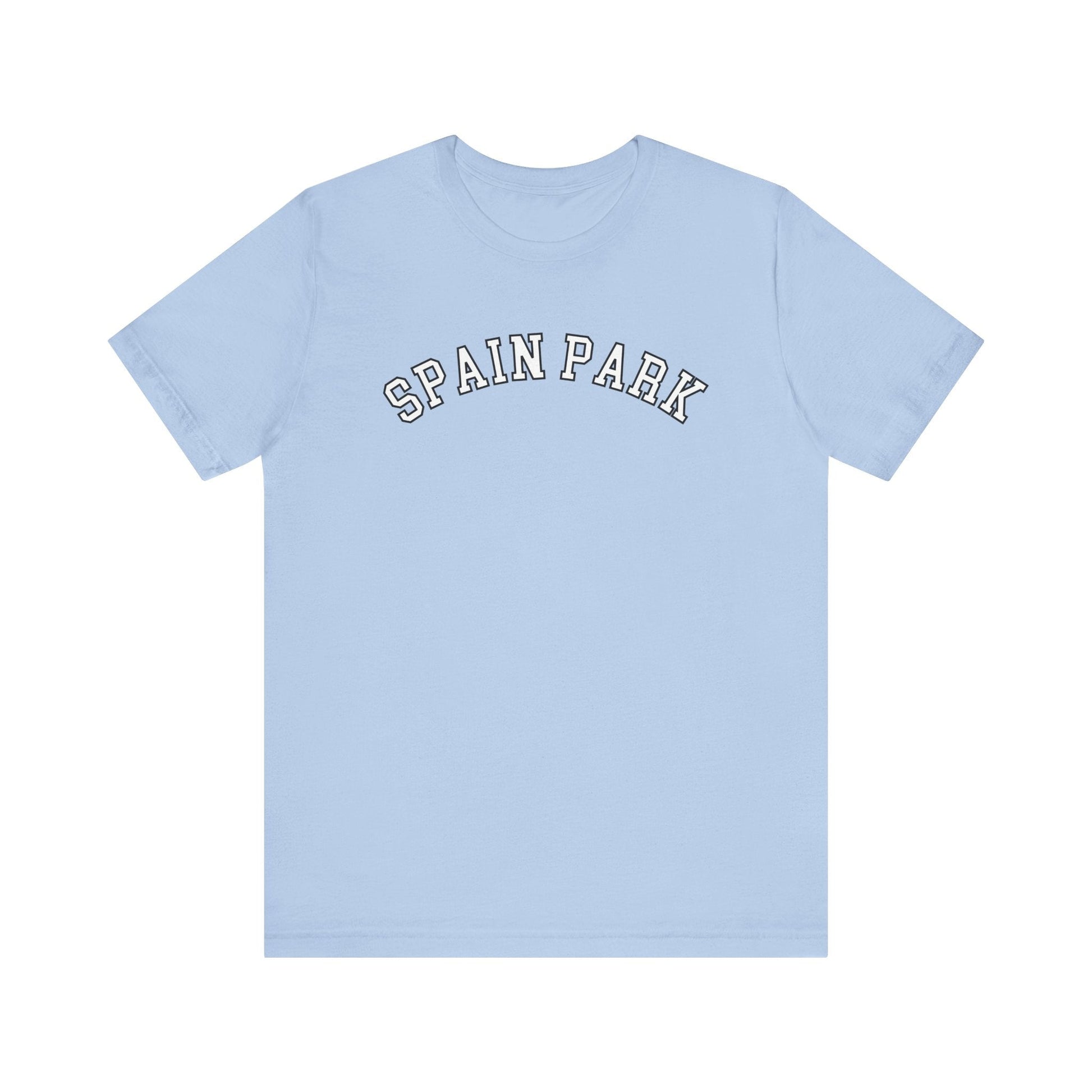 Spain Park block Unisex Jersey Short Sleeve Tee - joyful