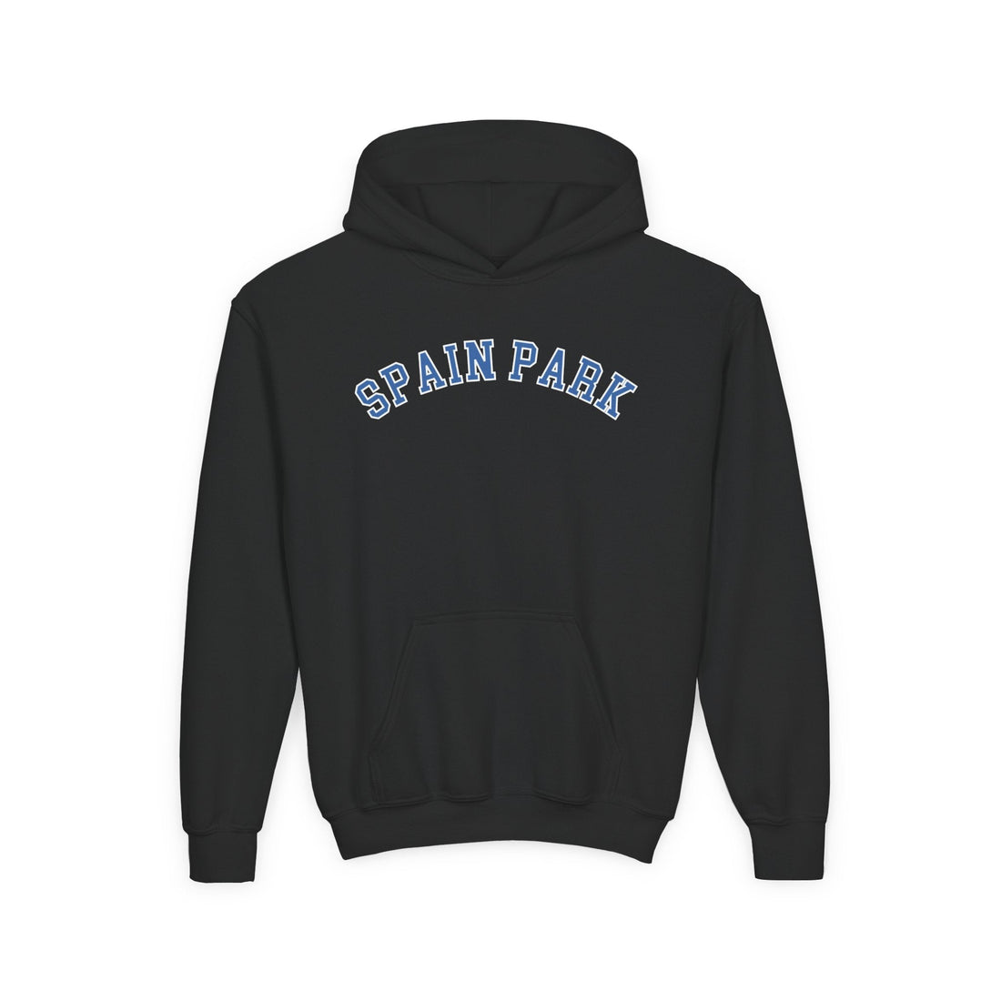 Spain Park block Youth Heavy Blend Hooded Sweatshirt - joyful