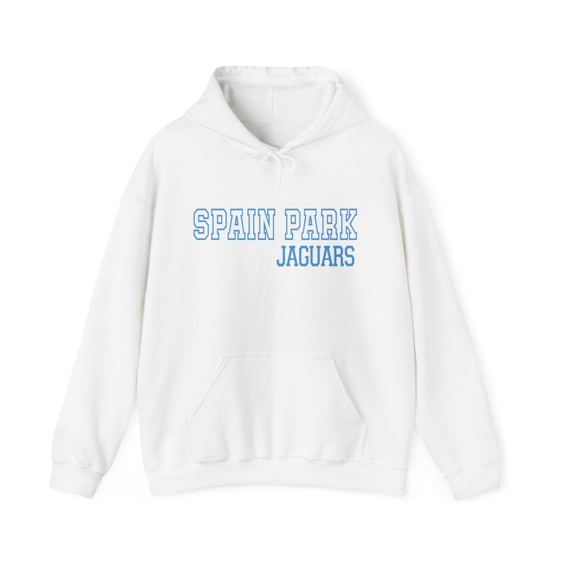 Spain Park - Jaguars - Unisex Heavy Blend™ Hooded Sweatshirt - joyful