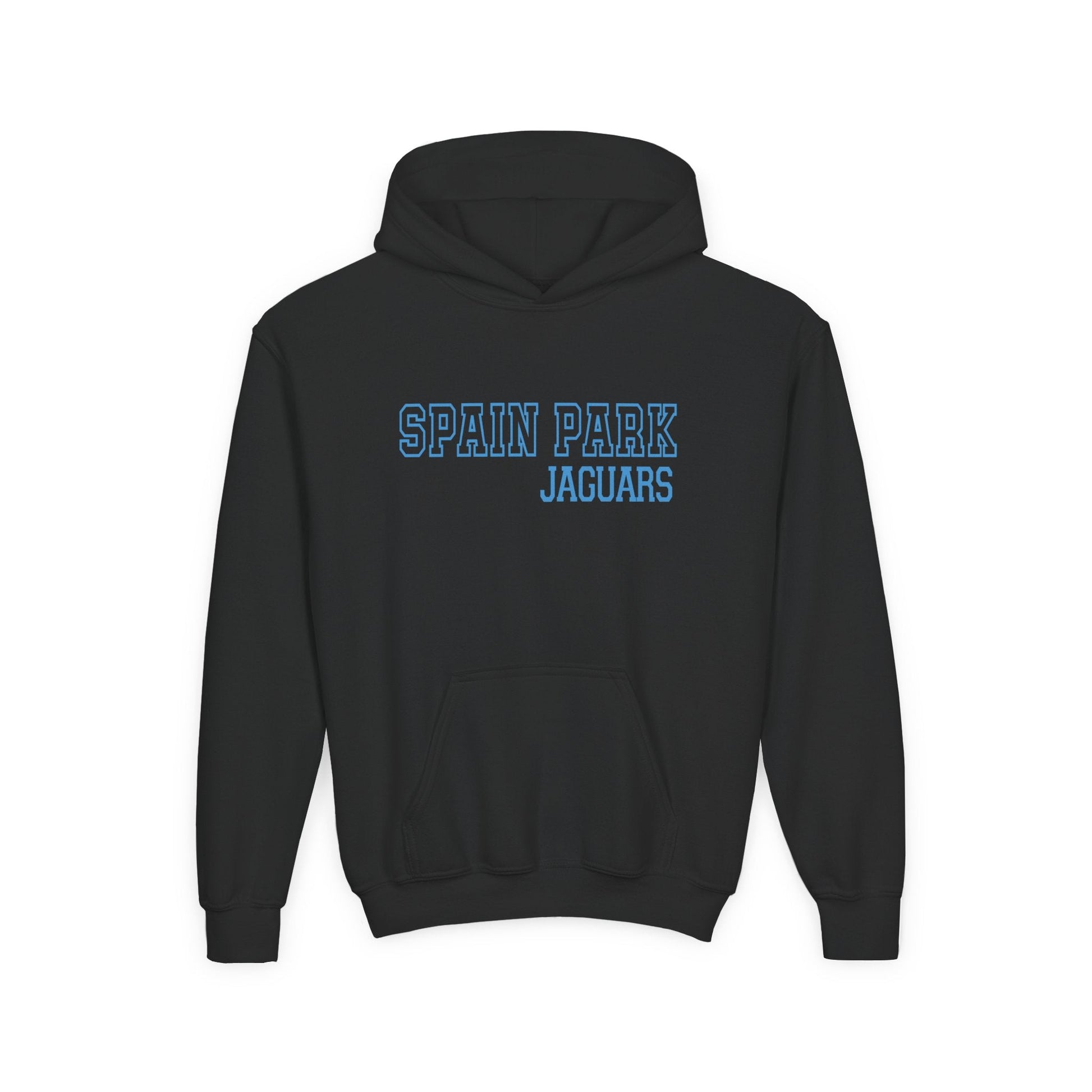 Spain Park Jaguars - Youth Heavy Blend Hooded Sweatshirt - joyful