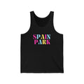 Spain Park - PASTEL Unisex Jersey Tank - joyful
