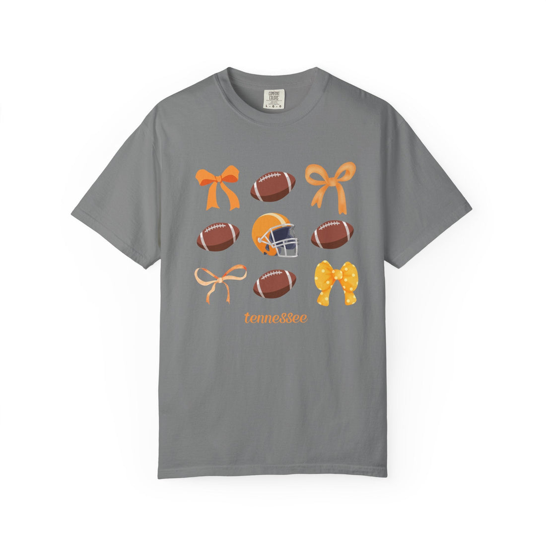 Tennessee - Balls & Bows Comfort Colors T-shirt - joyful