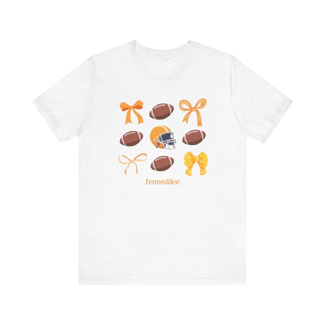 Tennessee - Balls & Bows Unisex Jersey Short Sleeve Tee - joyful