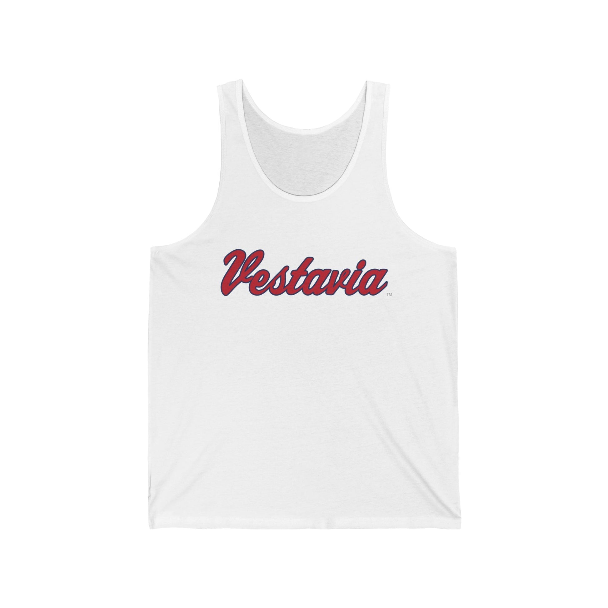 Vestavia Hills Mark Unisex Jersey Tank - joyful