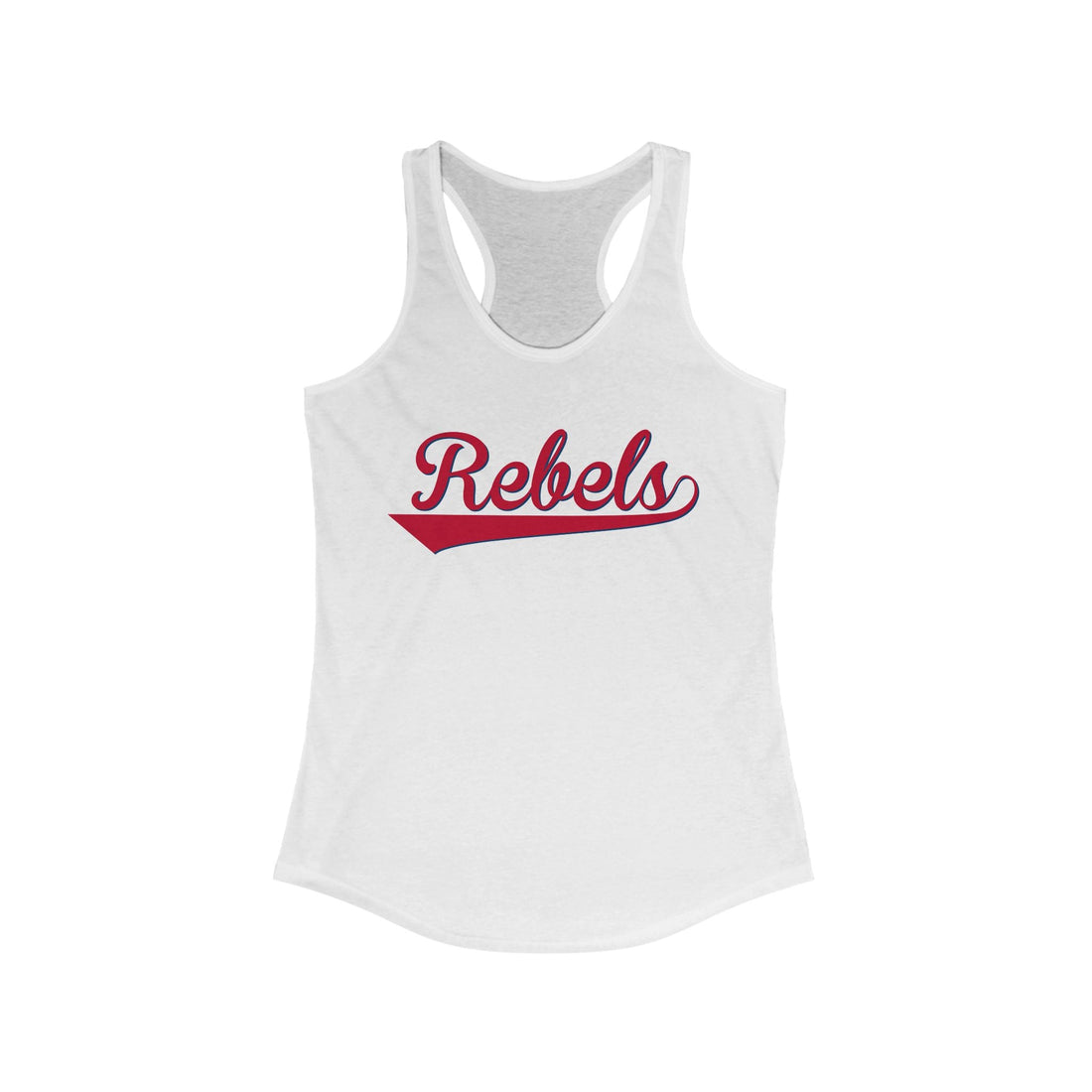 Vestavia Hills - Rebels Women's Ideal Racerback Tank - joyful