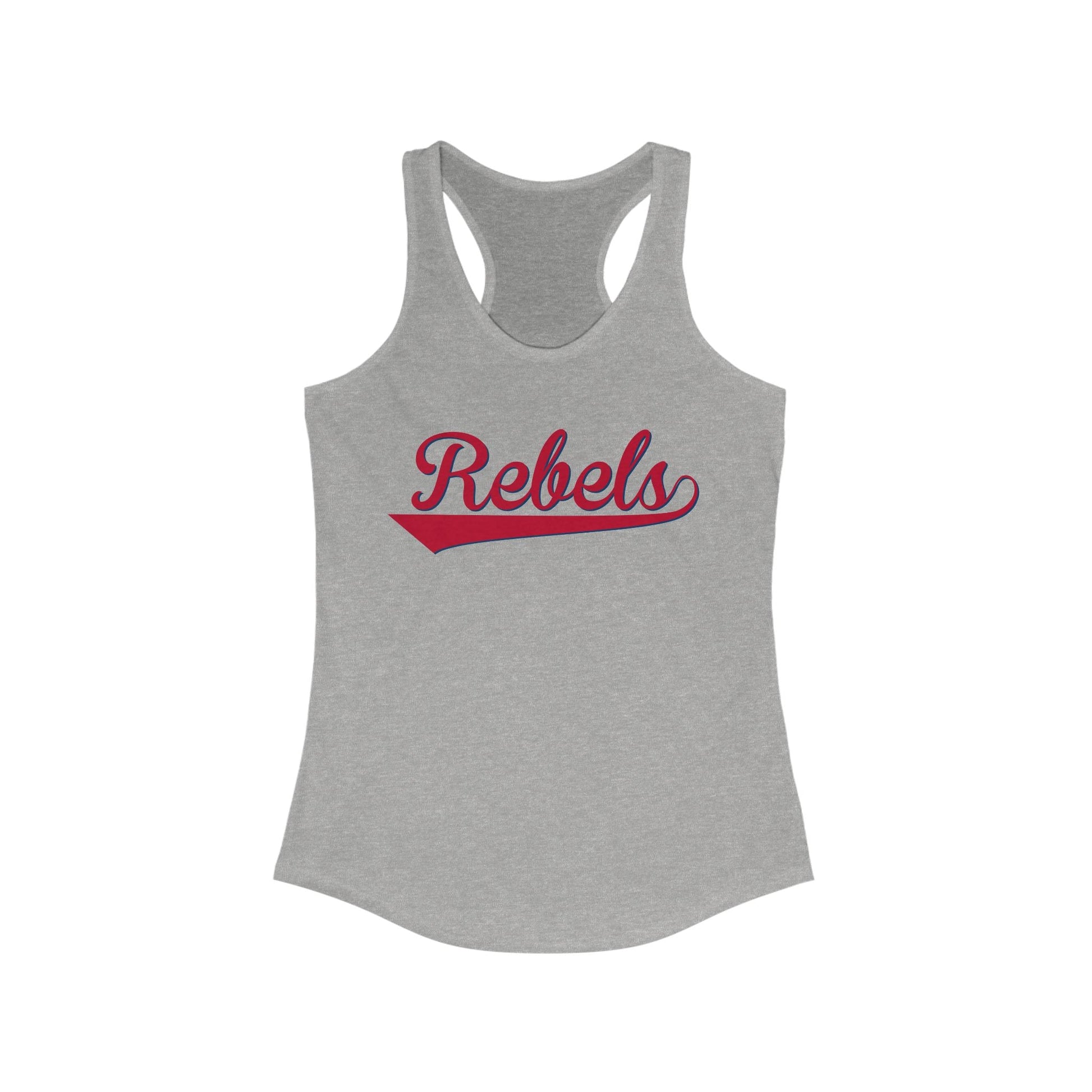 Vestavia Hills - Rebels Women's Ideal Racerback Tank - joyful