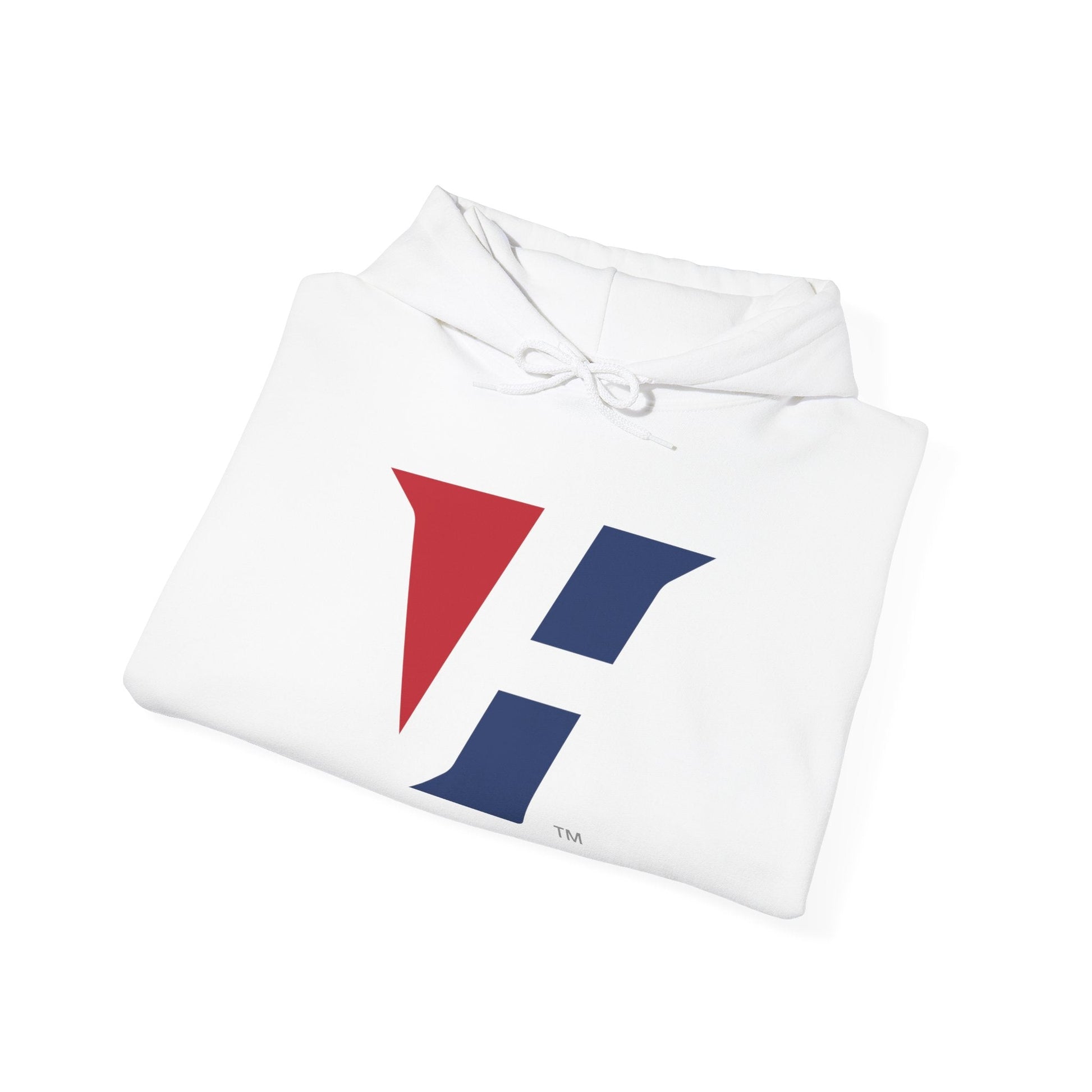 Vestavia - V Red and Blue Hooded Sweatshirt - joyful