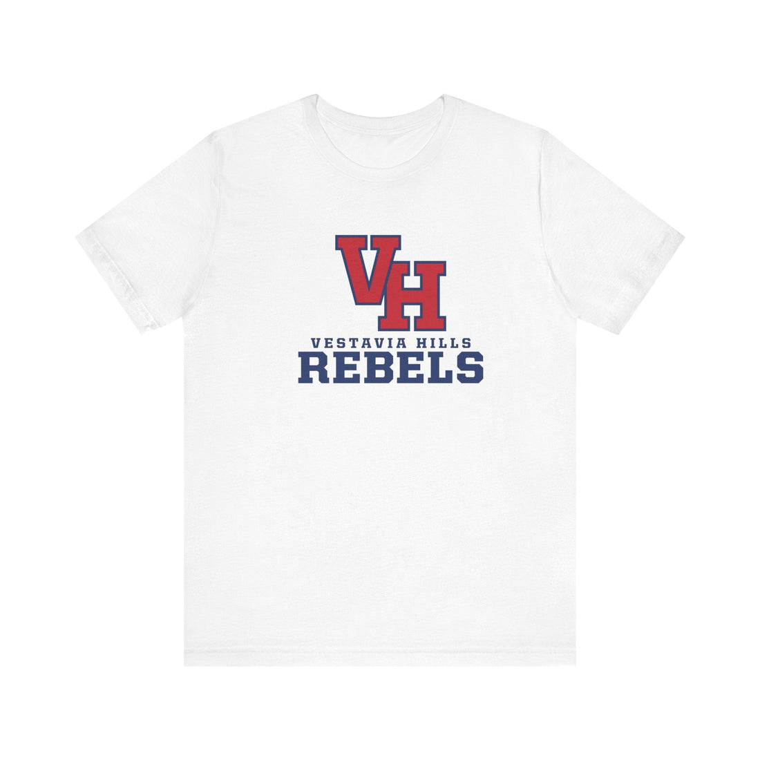 Vestavia - Vestavia Hills Rebels Unisex Jersey Short Sleeve Tee - joyful